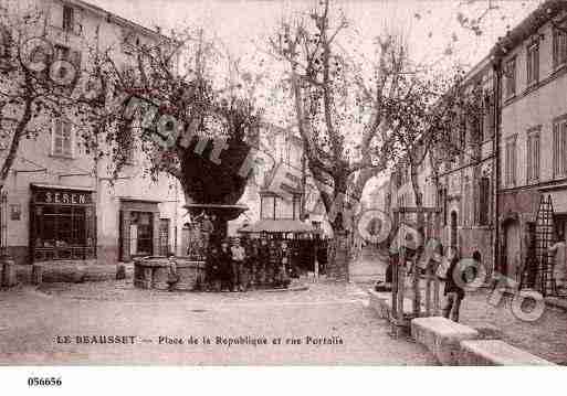 Ville de BEAUSSET(LE), carte postale ancienne