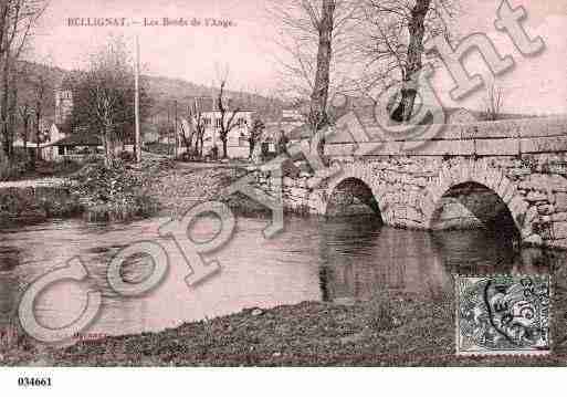 Ville de BELLIGNAT, carte postale ancienne