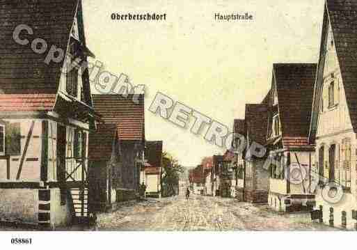 Ville de BETSCHDORF, carte postale ancienne