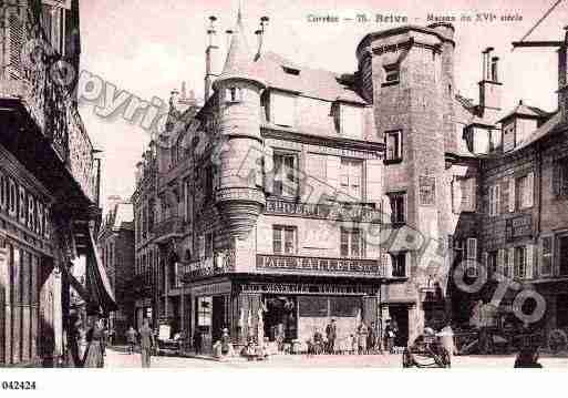 Ville de BRIVELAGAILLARDE, carte postale ancienne