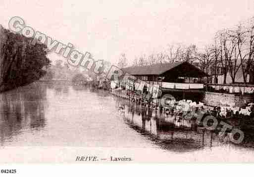 Ville de BRIVELAGAILLARDE, carte postale ancienne