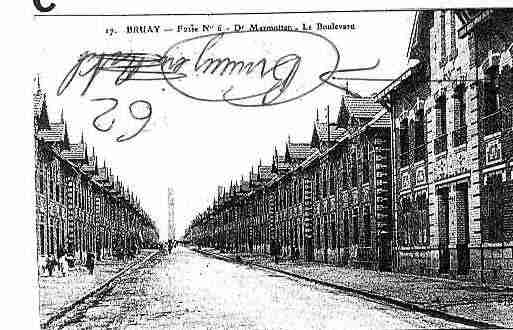 Ville de BRUAYSURL'ESCAUT, carte postale ancienne