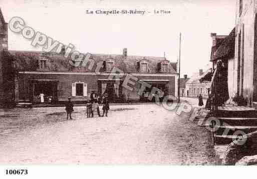 Ville de CHAPELLESAINTREMY(LA), carte postale ancienne