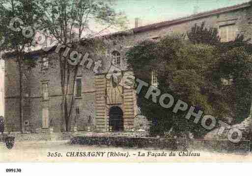 Ville de CHASSAGNY, carte postale ancienne