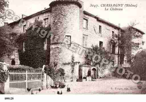 Ville de CHASSAGNY, carte postale ancienne