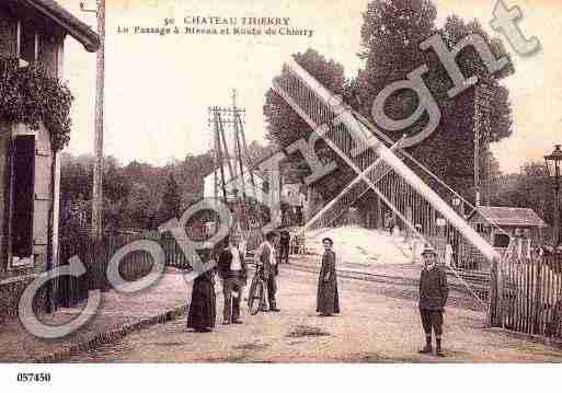 Ville de CHATEAUTHIERRY, carte postale ancienne