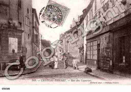 Ville de CHATEAUTHIERRY, carte postale ancienne