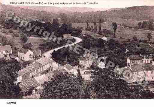 Ville de CHATEAUFORT, carte postale ancienne