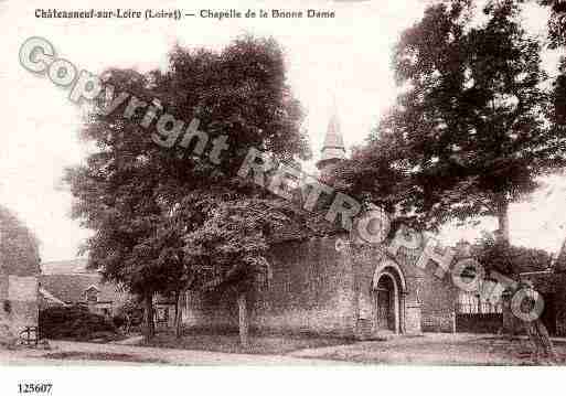 Ville de CHATEAUNEUFSURLOIRE, carte postale ancienne