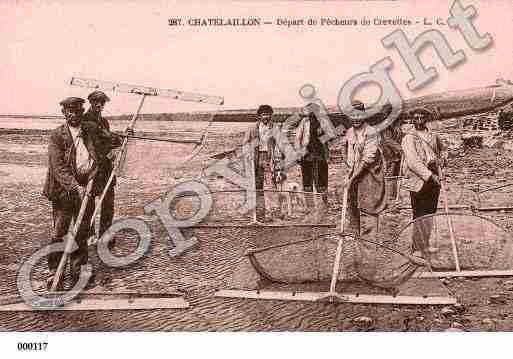 Ville de CHATELAILLONPLAGE, carte postale ancienne