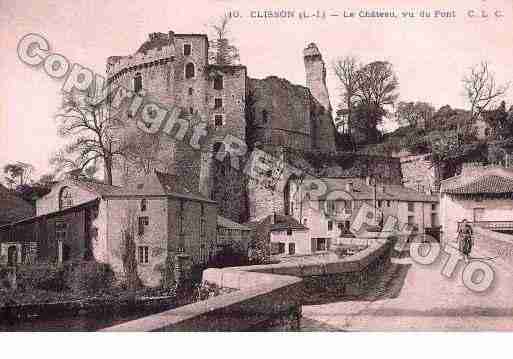 Ville de CLISSON, carte postale ancienne