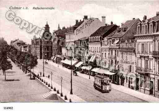 Ville de COLMAR, carte postale ancienne