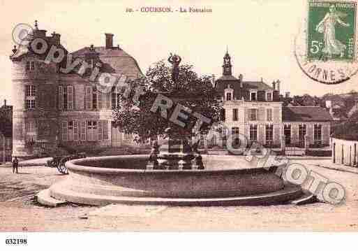 Ville de COURSONLESCARRIERES, carte postale ancienne