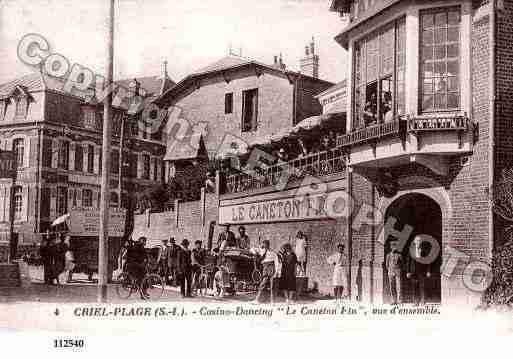 Ville de CRIELSURMER, carte postale ancienne