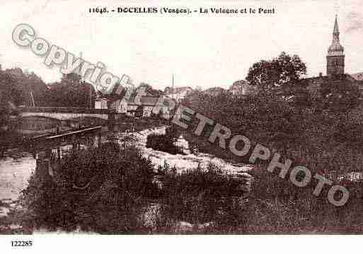 Ville de DOCELLES, carte postale ancienne