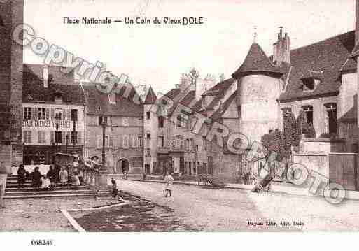 Ville de DOLE, carte postale ancienne