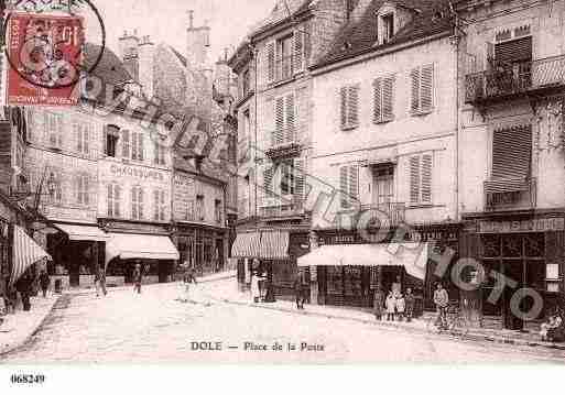 Ville de DOLE, carte postale ancienne