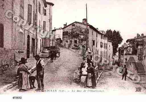 Ville de DRAGUIGNAN, carte postale ancienne