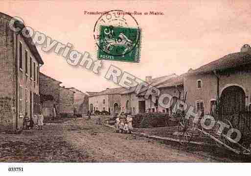 Ville de FRANCHEVILLE, carte postale ancienne