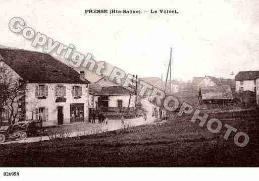 Ville de FRESSE, carte postale ancienne