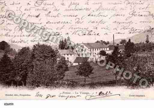 Ville de FRESSE, carte postale ancienne