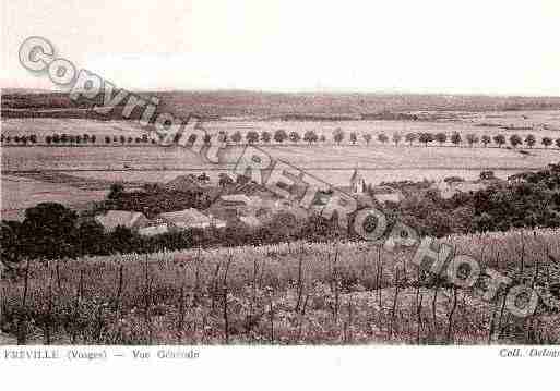 Ville de FREVILLE, carte postale ancienne