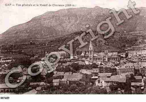 Ville de GAP, carte postale ancienne