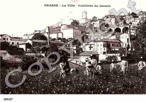 Ville de GRASSE, carte postale ancienne