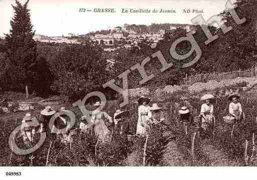 Ville de GRASSE, carte postale ancienne