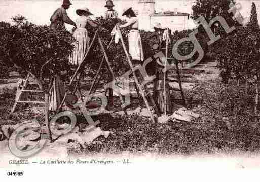 Ville de GRASSE, carte postale ancienne