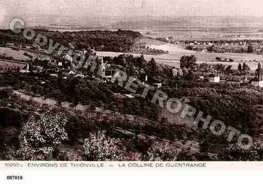 Ville de GUENTRANGE, carte postale ancienne