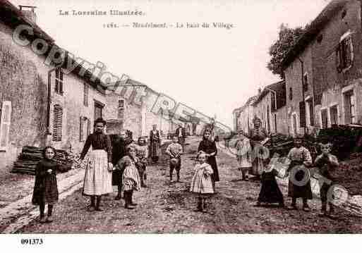 Ville de HOUDELMONT, carte postale ancienne