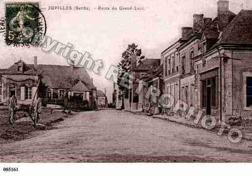 Ville de JUPILLES, carte postale ancienne