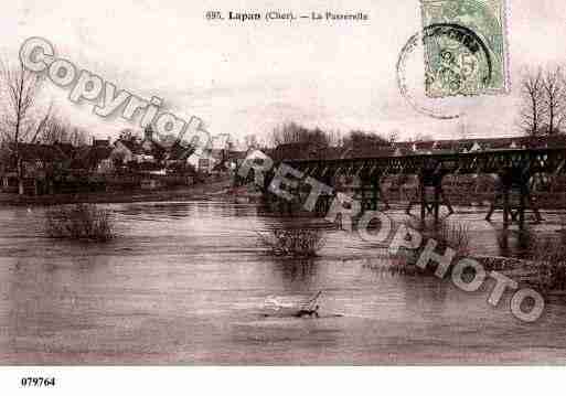 Ville de LAPAN, carte postale ancienne