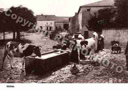 Ville de LEYR, carte postale ancienne