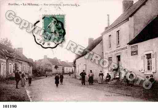 Ville de MILESSE(LA), carte postale ancienne