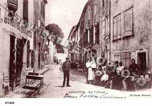 Ville de MIRECOURT, carte postale ancienne