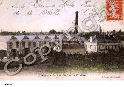 Ville de MONDREPUIS, carte postale ancienne