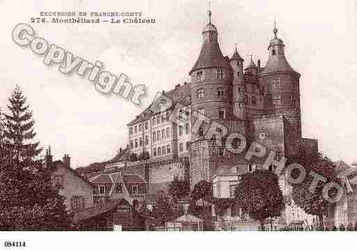 Ville de MONTBELIARD, carte postale ancienne