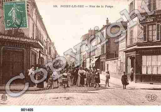 Ville de NOISYLESEC, carte postale ancienne