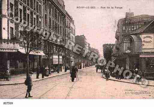 Ville de NOISYLESEC, carte postale ancienne