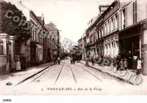 Ville de NOISYLESEC, carte postale ancienne