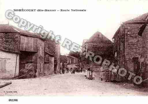 Ville de NOMECOURT, carte postale ancienne