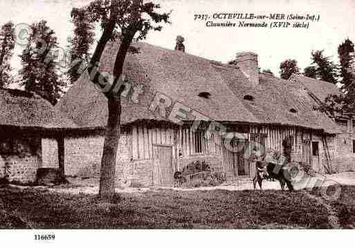 Ville de OCTEVILLESURMER, carte postale ancienne