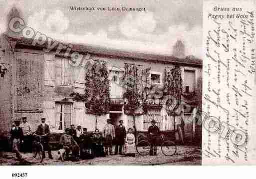 Ville de PAGNYLESGOIN, carte postale ancienne