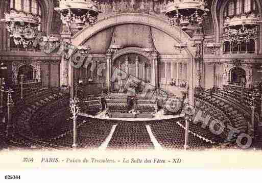 Ville de PARIS16, carte postale ancienne