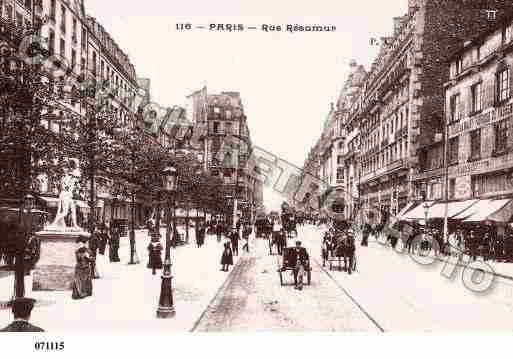 Ville de PARIS3, carte postale ancienne