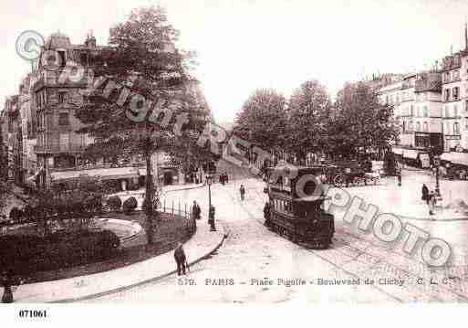 Ville de PARIS9, carte postale ancienne