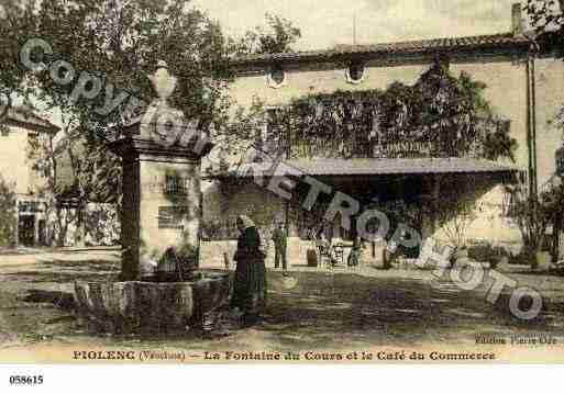 Ville de PIOLENC, carte postale ancienne