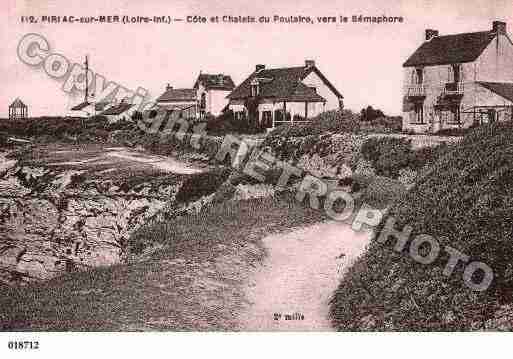 Ville de PIRIACSURMER, carte postale ancienne